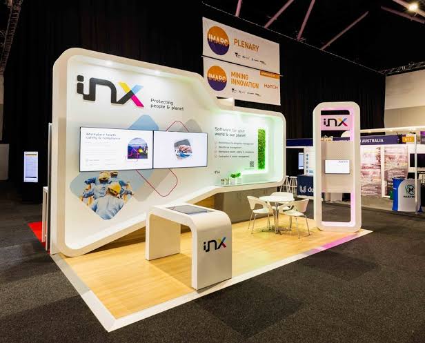 INX exhibition stand